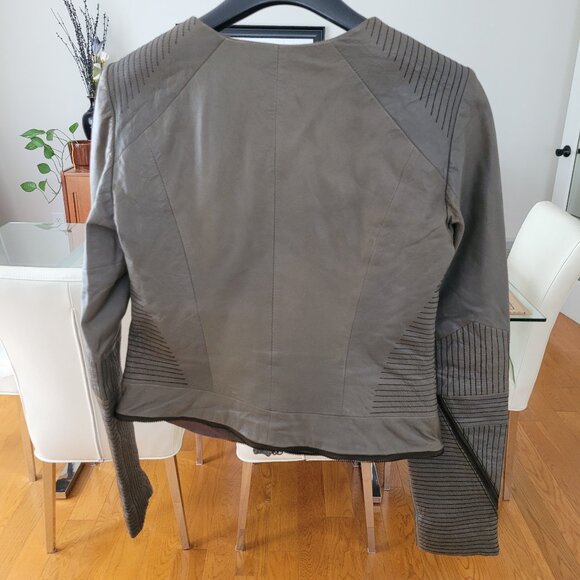 ImprovD Lamb Leather Moto Jacket - Picture 13 of 16
